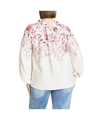 Plus Size Keyla Print Shirt