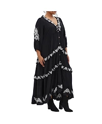 City Chic Plus Size Boheme Maxi Dress