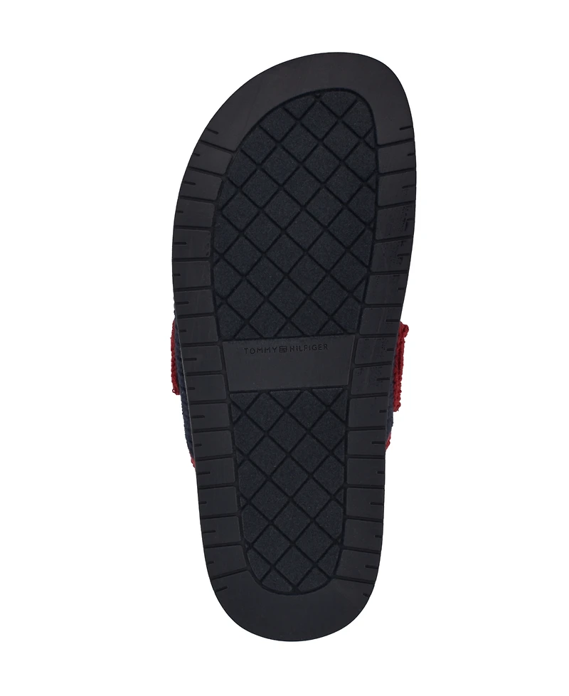 Tommy Hilfiger Women's Landyn Crochet Double Band Flat Sandals