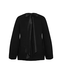 Plus Bow Back Sweater