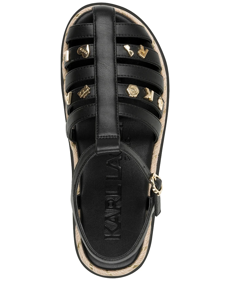 Karl Lagerfeld Paris Women's Chaselyn Espadrille Sandals