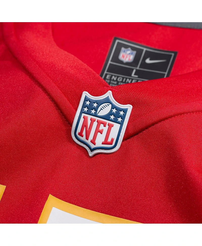 Nike Men's Patrick Mahomes Red Kansas City Chiefs Super Bowl Lix Game Jersey