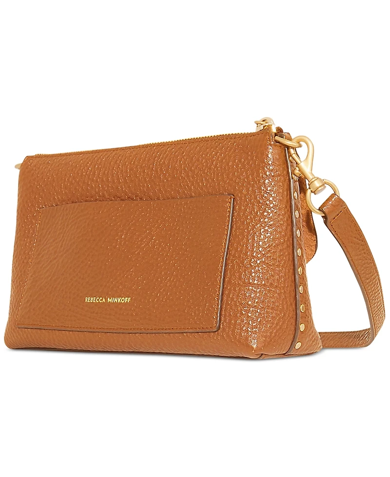 Rebecca Minkoff Darren Small Leather Top Zip Crossbody