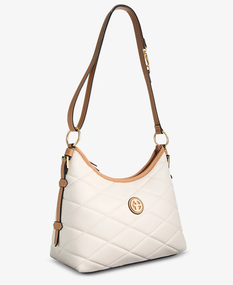 Giani Bernini Small Quilted Soft Shoulder Crossbody