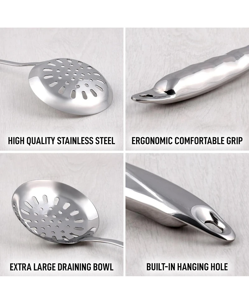 Stainless Steel Skimmer Spoon