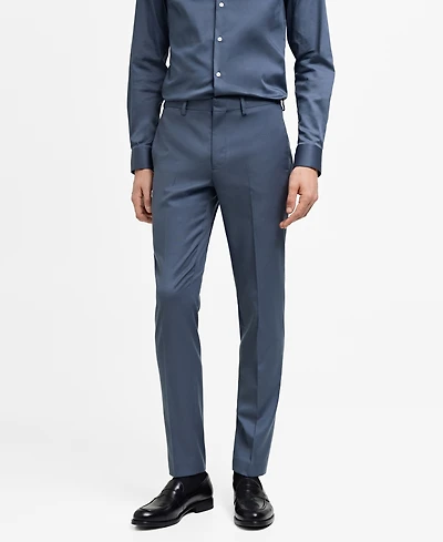 Mango Men's Super Slim-Fit Stretch Suit Pants