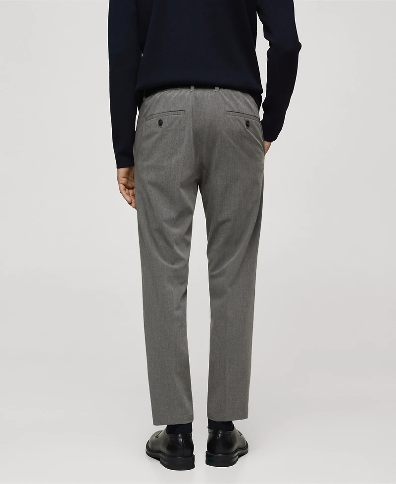 Mango Men's Slim-Fit Stretch Pants