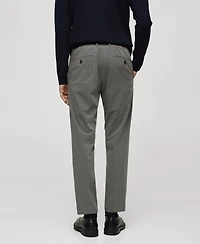 Mango Men's Slim-Fit Stretch Pants