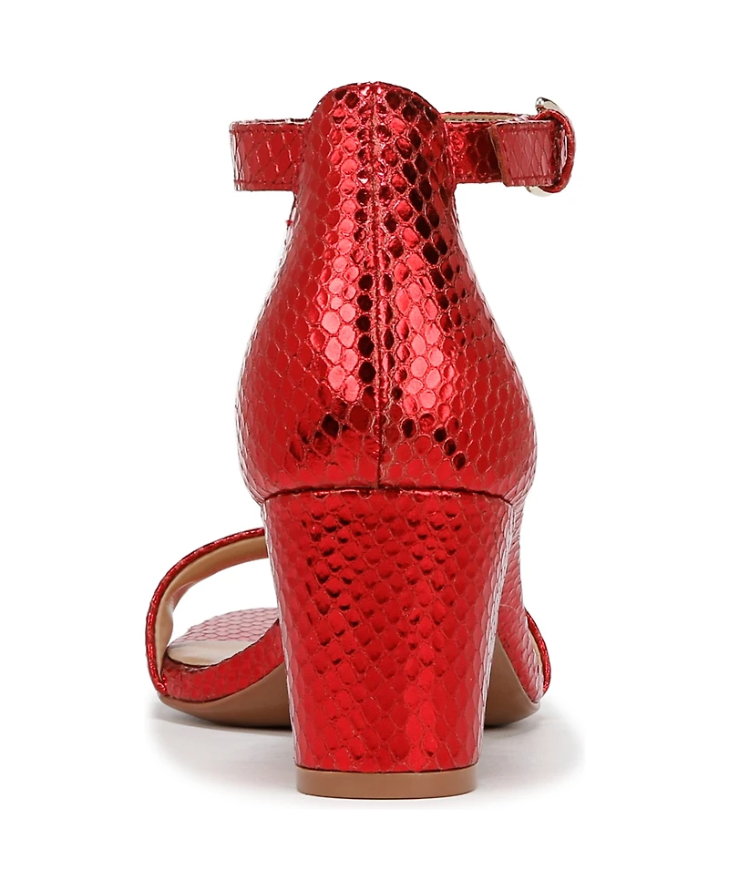 Naturalizer Women's Vera Block Heel Ankle Strap Dress Sandals