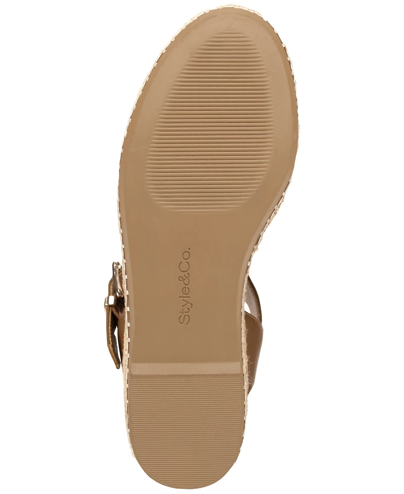 Style & Co Women's Hawkinns Wedge Sandals, Exclusively at Macy's