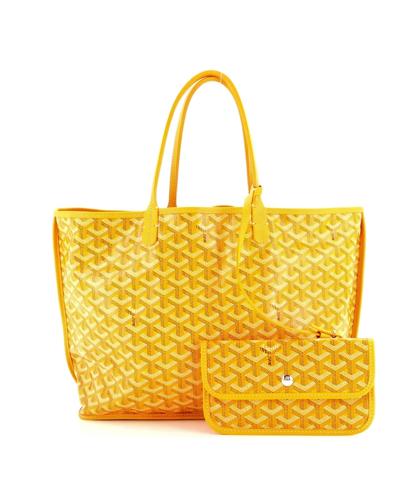 Pre-Owned Goyard Pm Anjou Reversible Tote Coated Canvas
