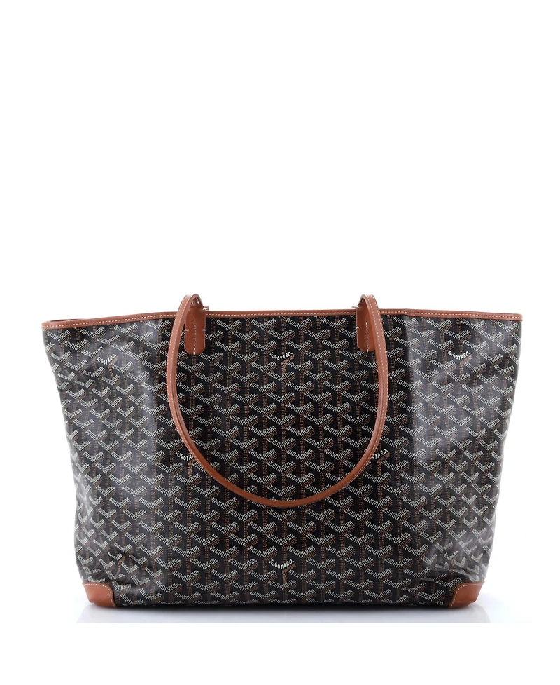 Pre-Owned Goyard Mm Artois Tote Coated Canvas