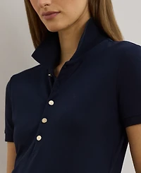 Lauren Ralph Petite Stretch Polo