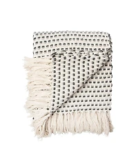 Gray Elba Woven 50" x 60" Throw Blanket