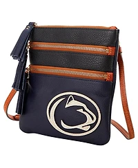 Dooney & Bourke Penn State Nittany Lions Infield Triple Zip Crossbody Purse