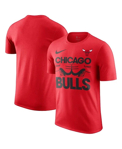 Nike Men's Red Chicago Bulls Courtside This Is Our Year T-Shirt
