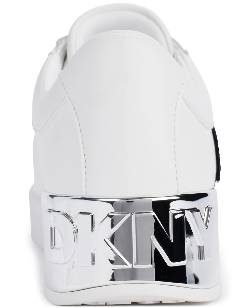 Dkny Women's Maben Varsity Lace-Up Sneakers