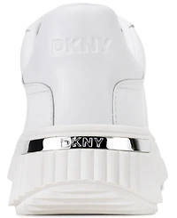 Dkny Women's Lobeco Lace-Up Platform Sneakers