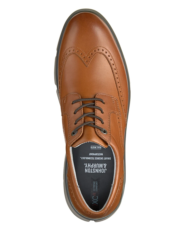 Johnston & Murphy Men's XC4 Tanner Wingtip Dress Casual Shoe
