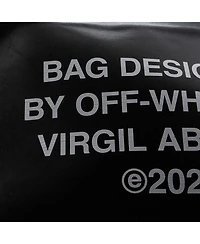 Pre-Owned Off White Block Pouch Shoulder Bag Printed Leather