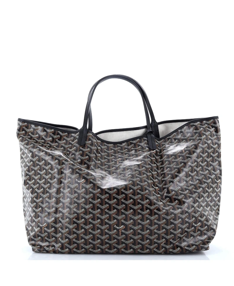 Pre-Owned Goyard Gm Saint Louis Tote Printed Coated Canvas
