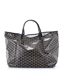 Pre-Owned Goyard Gm Saint Louis Tote Printed Coated Canvas