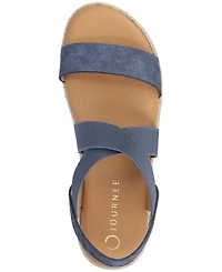 Journee Collection Women's Caroline Strappy Espadrille Sandals