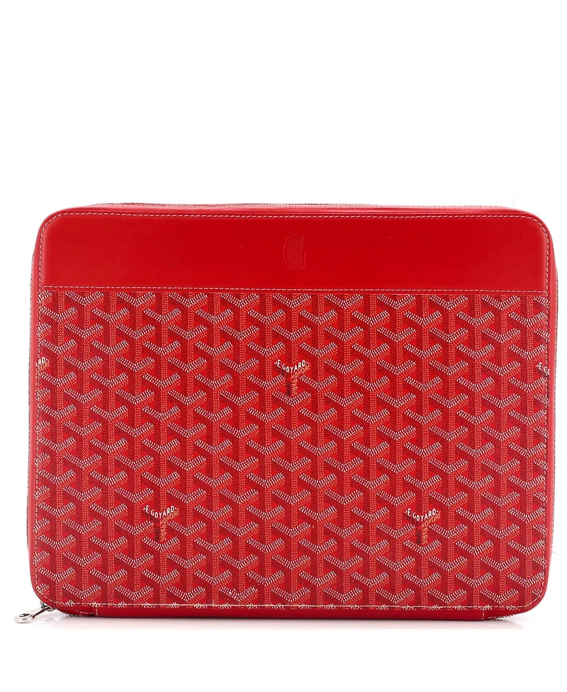 Pre-Owned Goyard Universal Companion Portfolio Coated Canvas