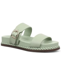 Giani Bernini Women's Gianaa Memory Foam Double Band Footbed Sandals, Created for Macy's