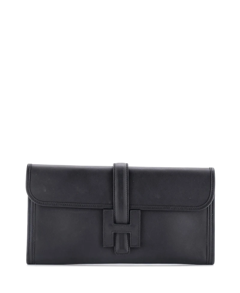 Pre-Owned HERMES 29 Jige Elan Clutch Swift