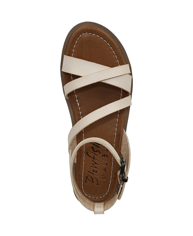 Blowfish Malibu Women's Daffodil 2 Strappy Low Wedge Sandals