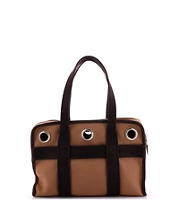 Pre-Owned HERMES Small Pet Dog Carrier Toile