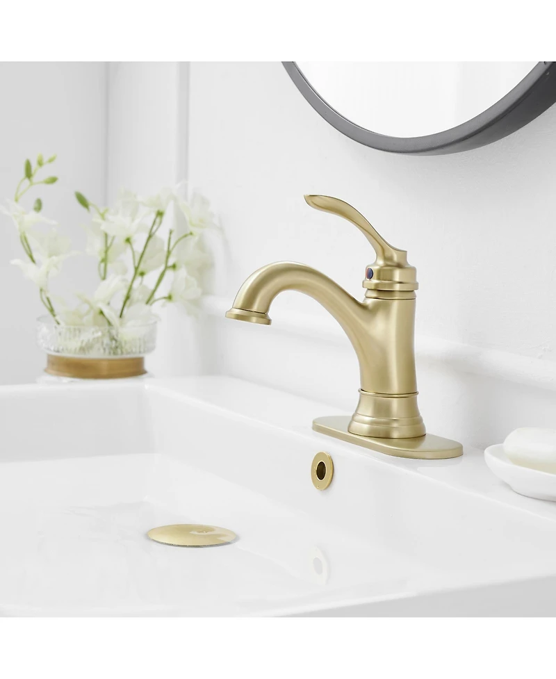 Single Handle Bathroom Faucet