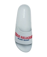 True Religion Men's Weezy Logo Slide