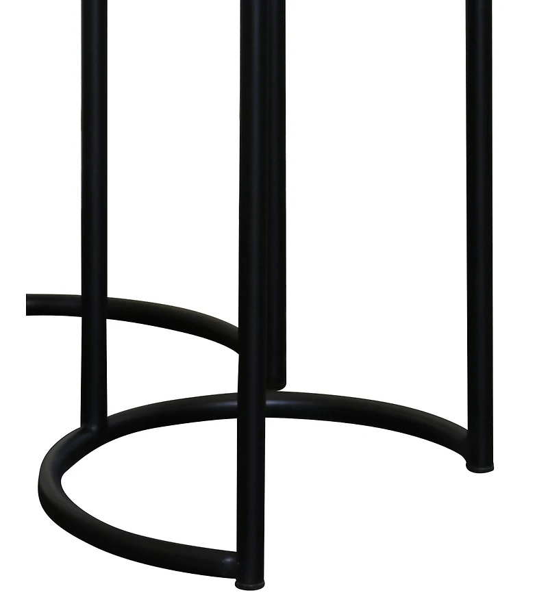 StyleCraft Home Collection 2-Pc. Wood Winter Rectangular Side Table