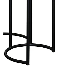 StyleCraft Home Collection 2-Pc. Wood Winter Rectangular Side Table