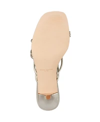 Marc Fisher Ltd Women's Banna Strappy Kitten Heel Sandals