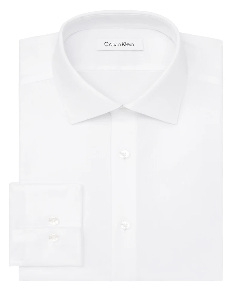 Calvin Klein Men's Steel Stretch Slim Fit Dress Shirt