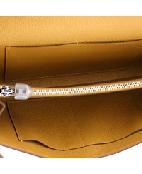 Pre-Owned HERMES Kelly To Go Wallet Epsom