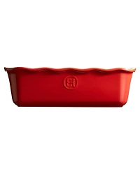 Emile Henry Ceramic 10" x 5" Ruffled Loaf Pan