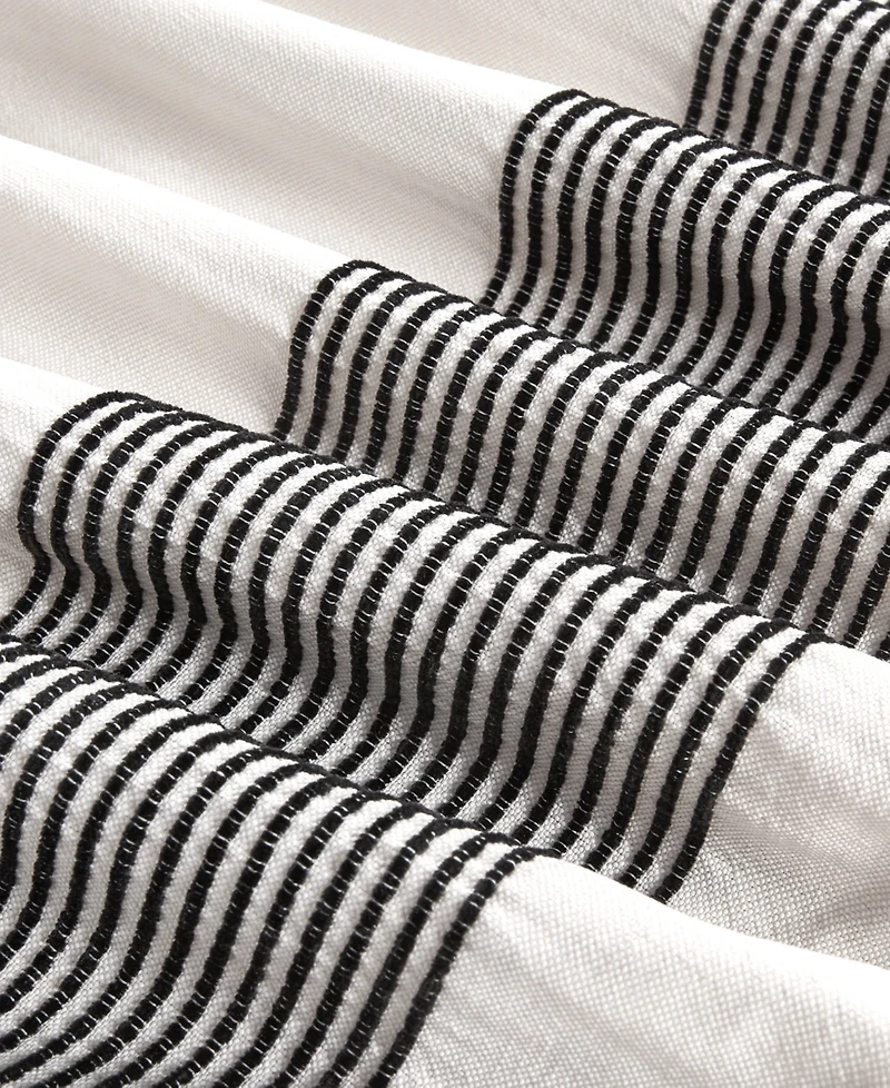 Rachel Roy Chenille Stripe -Pc. Comforter Set