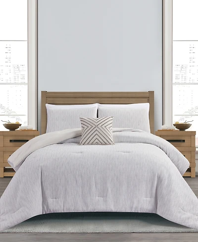 Rachel Roy Chenille Waffle -Pc. Comforter Set