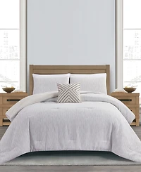 Rachel Roy Chenille Waffle -Pc. Comforter Set