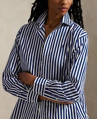 Polo Ralph Lauren Women's Relaxed-Fit Striped Cotton Shirt