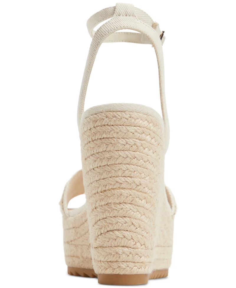 Aldo Women's Aberitram Two-Piece Espadrille Wedge Sandals