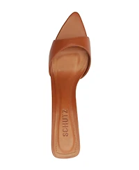 Schutz Women's Elodie Mid Heel Mules
