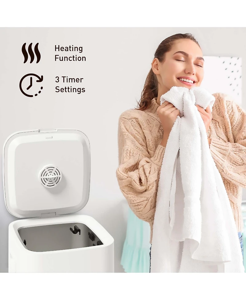 Pursonic Luxury Home Spa Bundle – Towel Warmer & Lavender Essential Oil