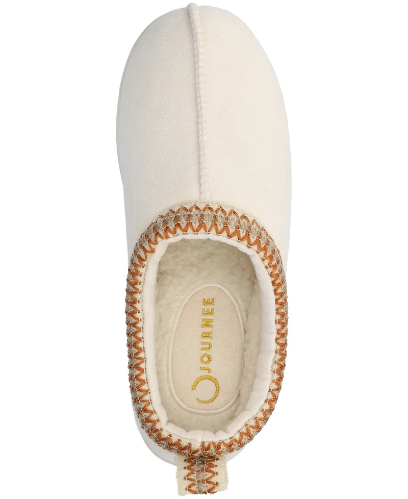 Journee Collection Women's Connway Round Toe Slippers