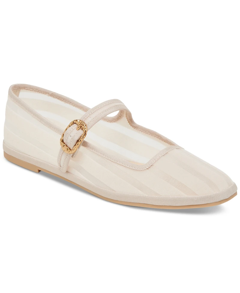 Dolce Vita Women's Tameka Mesh Mary Jane Flats