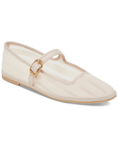 Dolce Vita Women's Tameka Mesh Mary Jane Flats